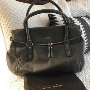 Kate Spade Cobble Hill Gray Leather
